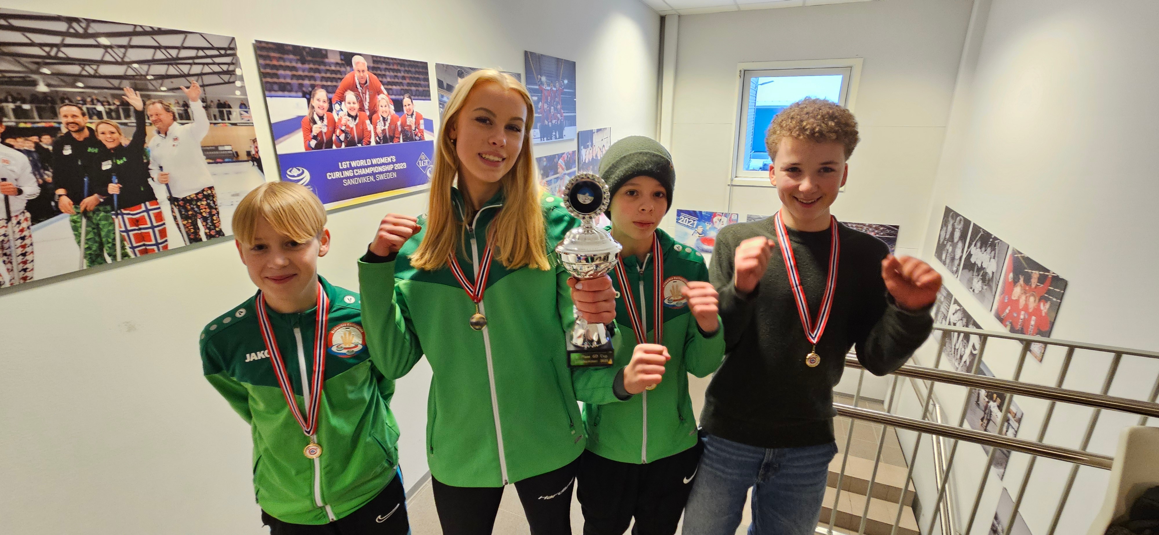 Pallplass på juniorene